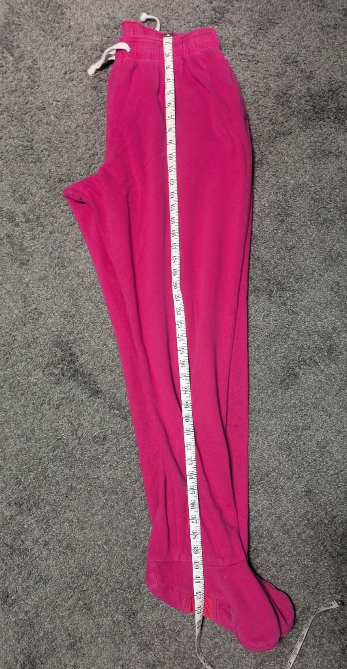 Adult Footed Pants - Hot Pink - Picture 8 of 9